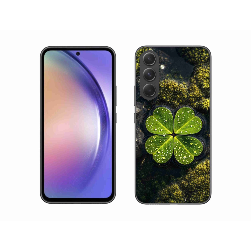 Gélový kryt mmCase na Samsung Galaxy A54 5G - štvorlístok