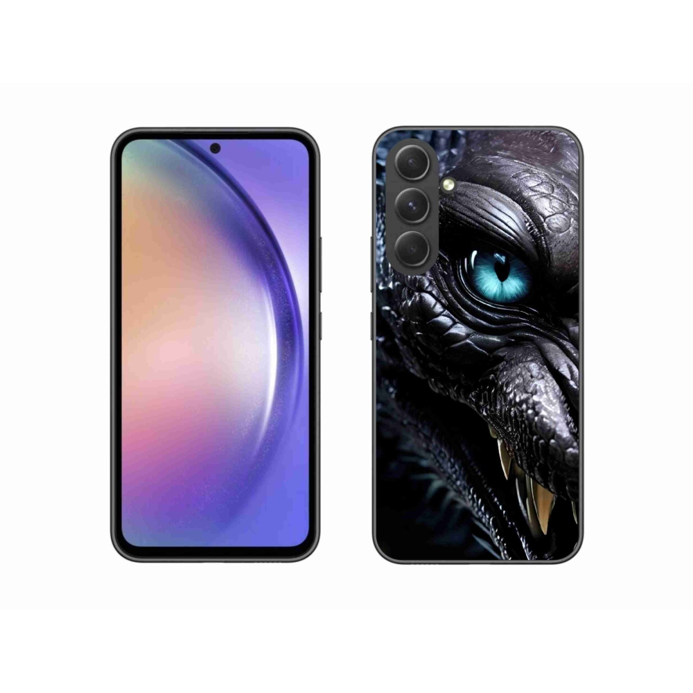 Gélový kryt mmCase na Samsung Galaxy A54 5G - dračí pohľad