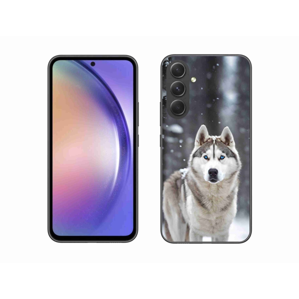 Gélový kryt mmCase na Samsung Galaxy A54 5G - husky 2