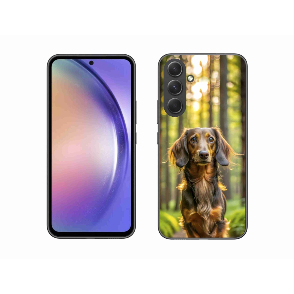 Gélový kryt mmCase na Samsung Galaxy A54 5G - jazvečík 4