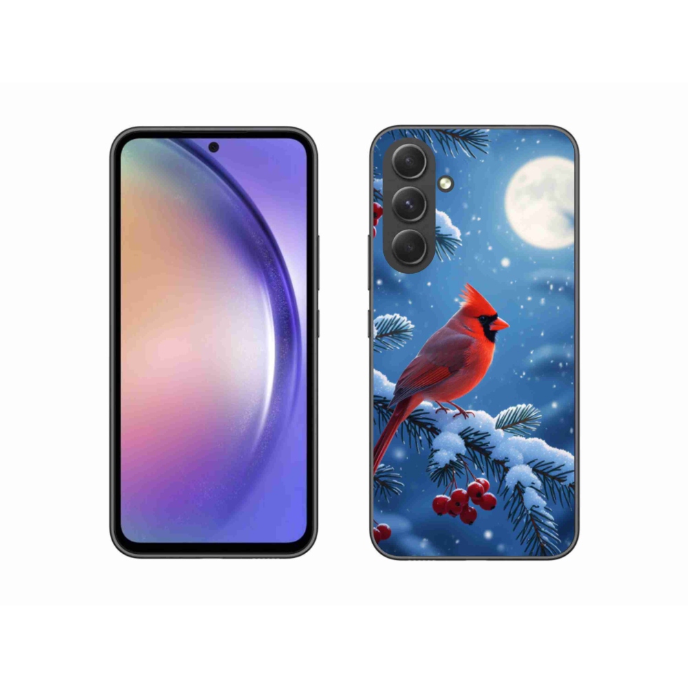 Gélový kryt mmCase na Samsung Galaxy A54 5G - kardinál červený