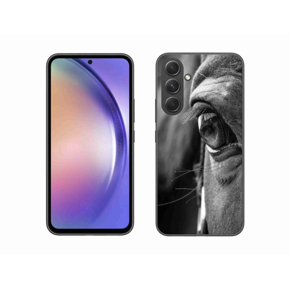 Gélový kryt mmCase na Samsung Galaxy A54 5G - konský pohľad