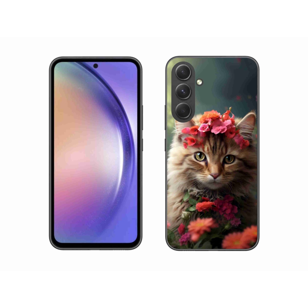 Gélový kryt mmCase na Samsung Galaxy A54 5G - mačacia princezná