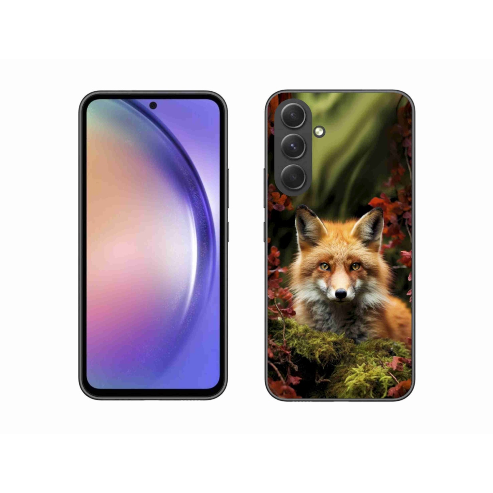 Gélový kryt mmCase na Samsung Galaxy A54 5G - líška v lese