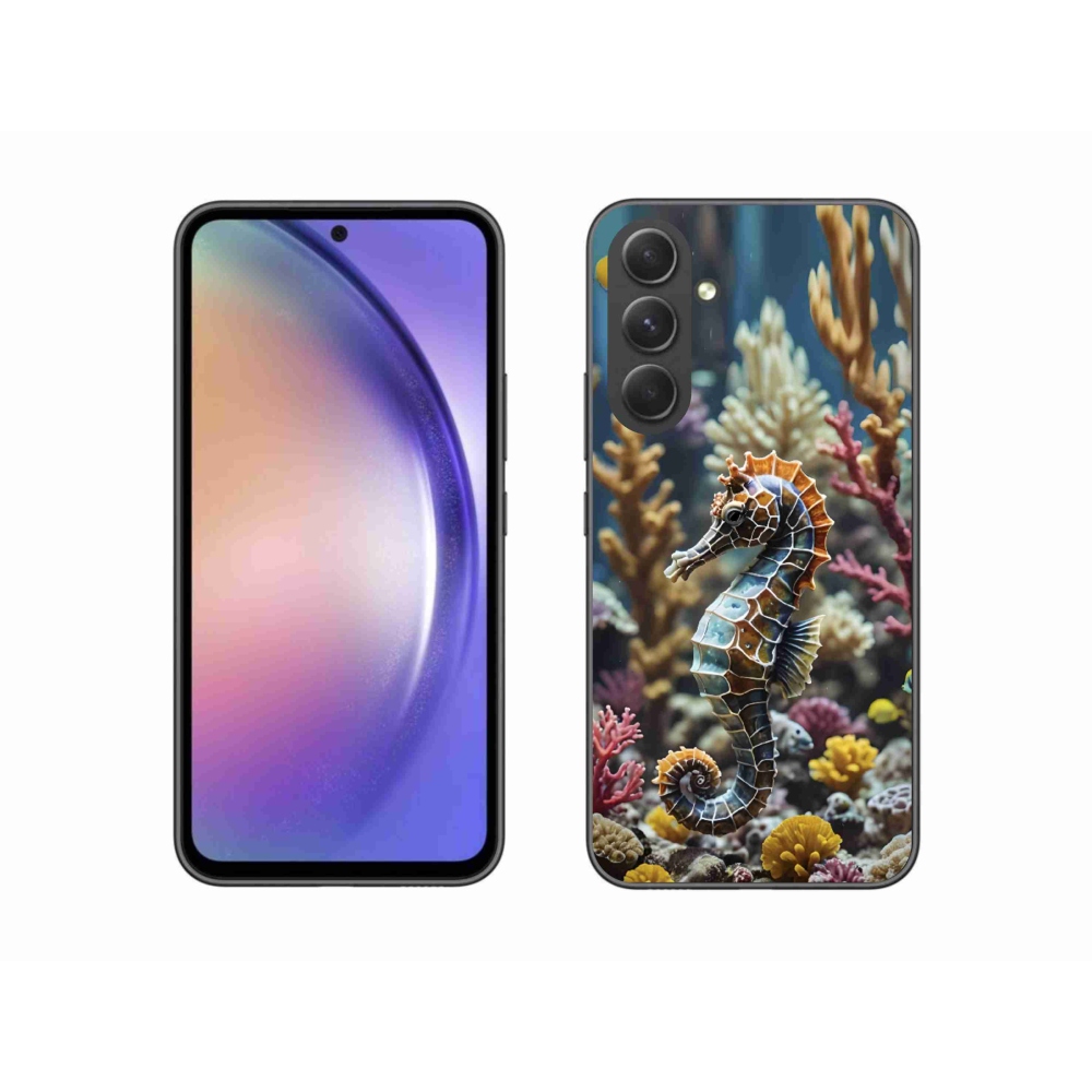 Gélový kryt mmCase na Samsung Galaxy A54 5G - morský koník 2