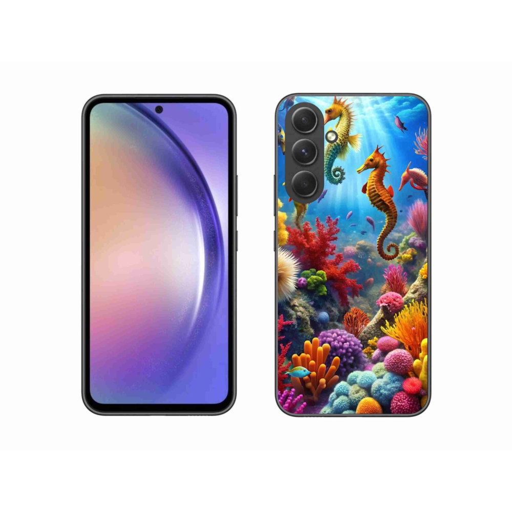Gélový kryt mmCase na Samsung Galaxy A54 5G - morský svet 3