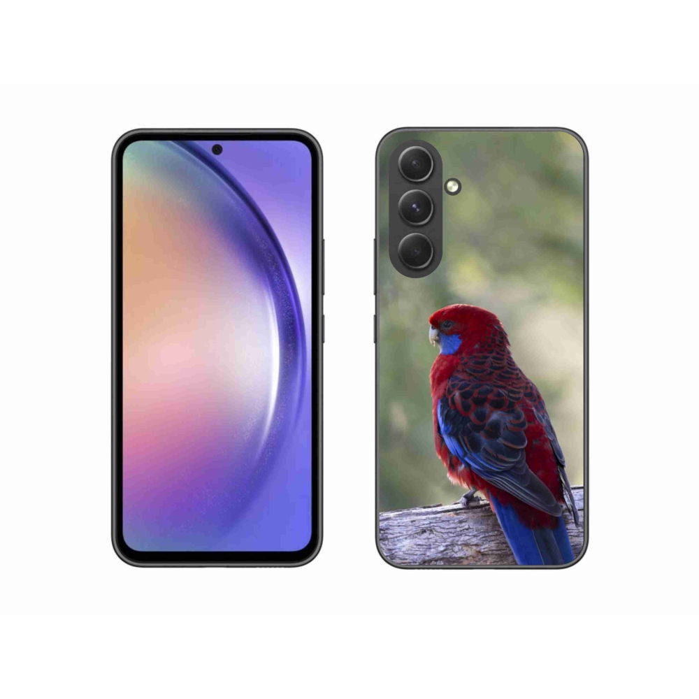 Gélový kryt mmCase na Samsung Galaxy A54 5G - papagáj rosela