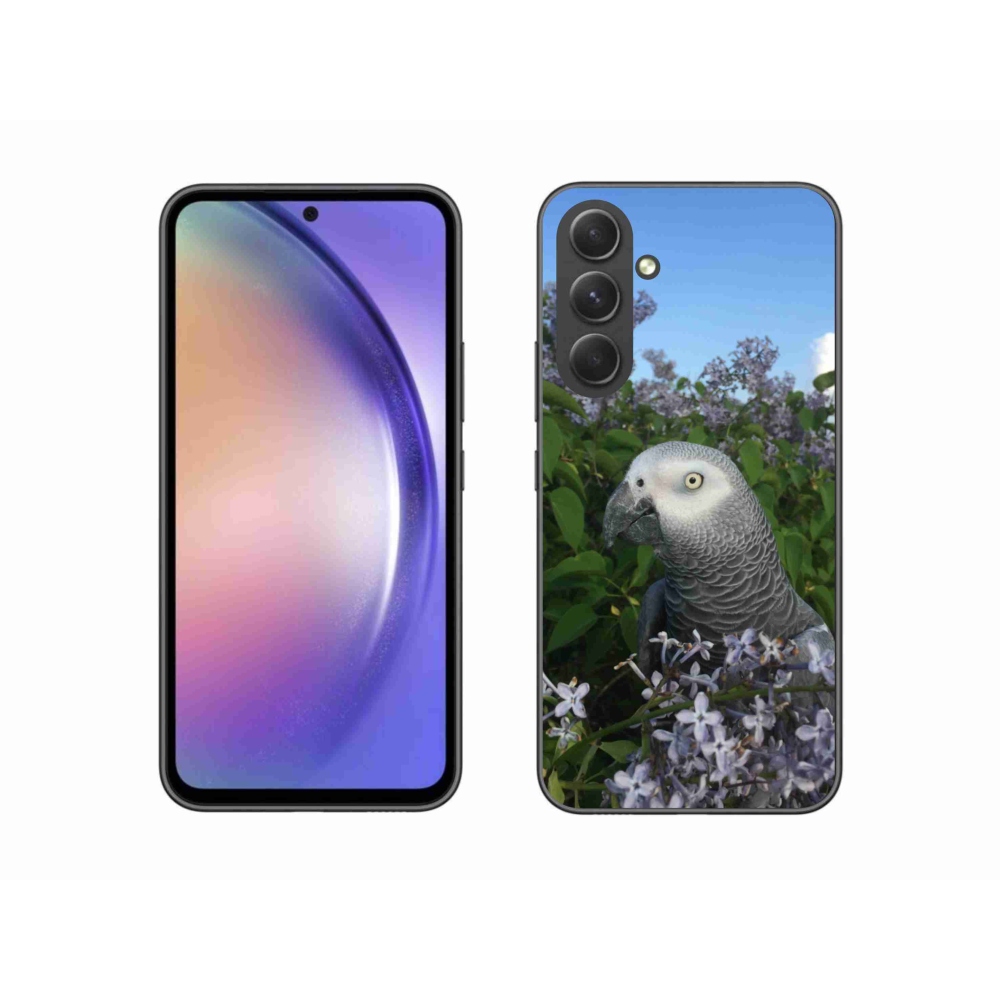 Gélový kryt mmCase na Samsung Galaxy A54 5G - papagáj žako