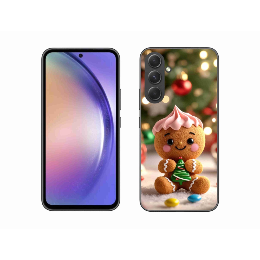 Gélový kryt mmCase na Samsung Galaxy A54 5G - perníček