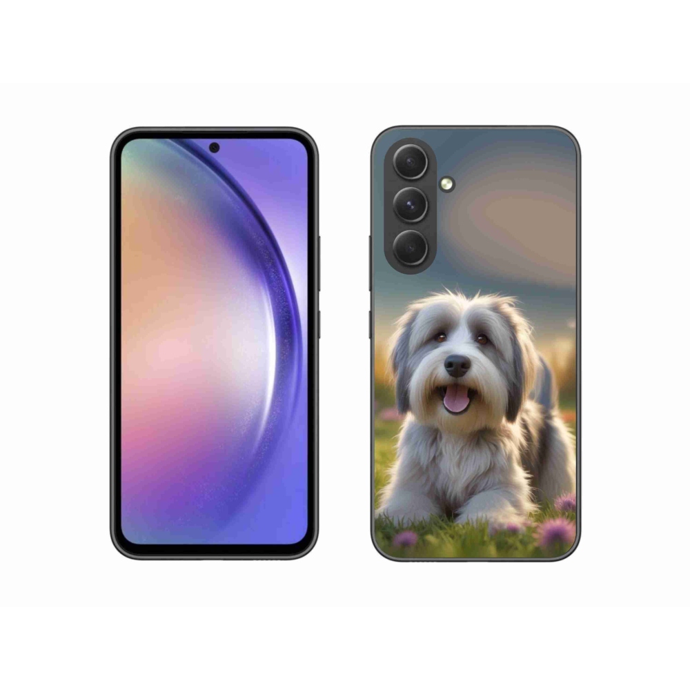 Gélový kryt mmCase na Samsung Galaxy A54 5G - roztomilý havanský psík