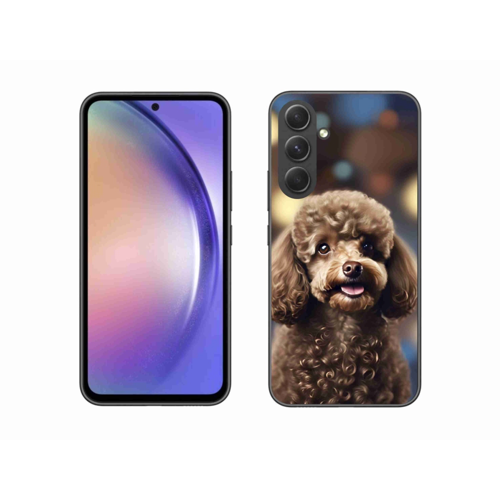 Gélový kryt mmCase na Samsung Galaxy A54 5G - roztomilý pudel