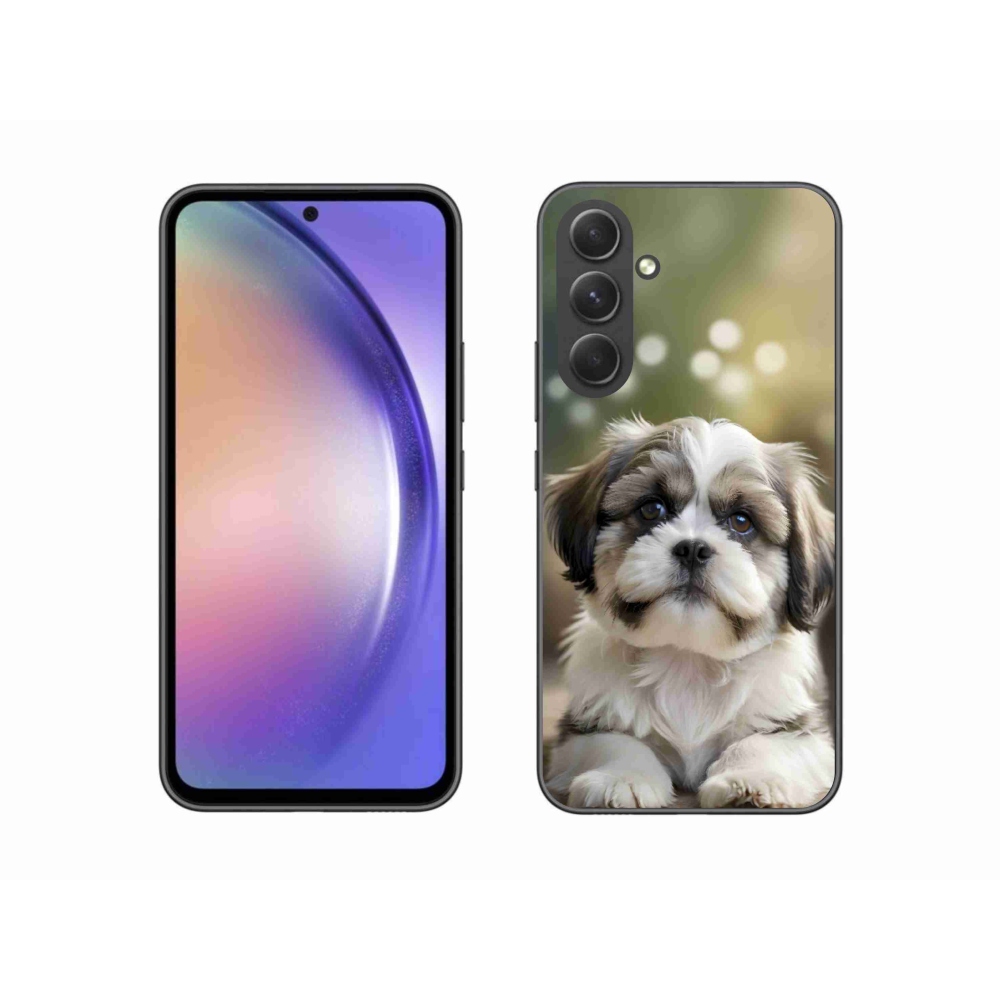 Gélový kryt mmCase na Samsung Galaxy A54 5G - roztomilý shih-tzu