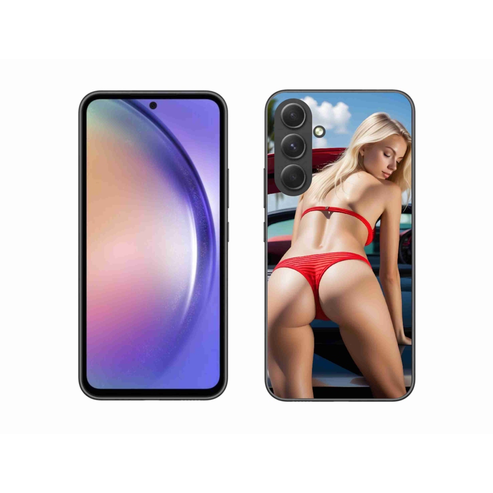 Gélový kryt mmCase Samsung Galaxy A54 5G - sexy žena 2