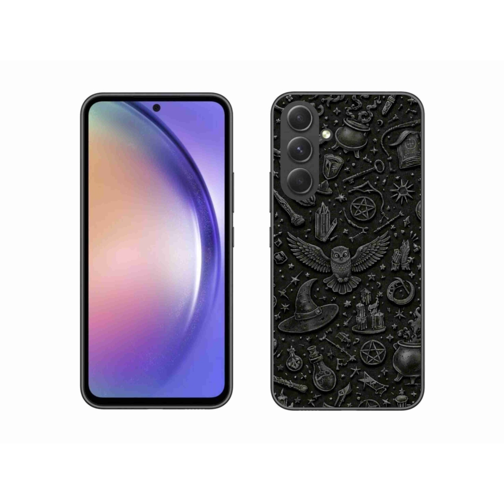 Gélový kryt mmCase na Samsung Galaxy A54 5G - tmavý magický svet