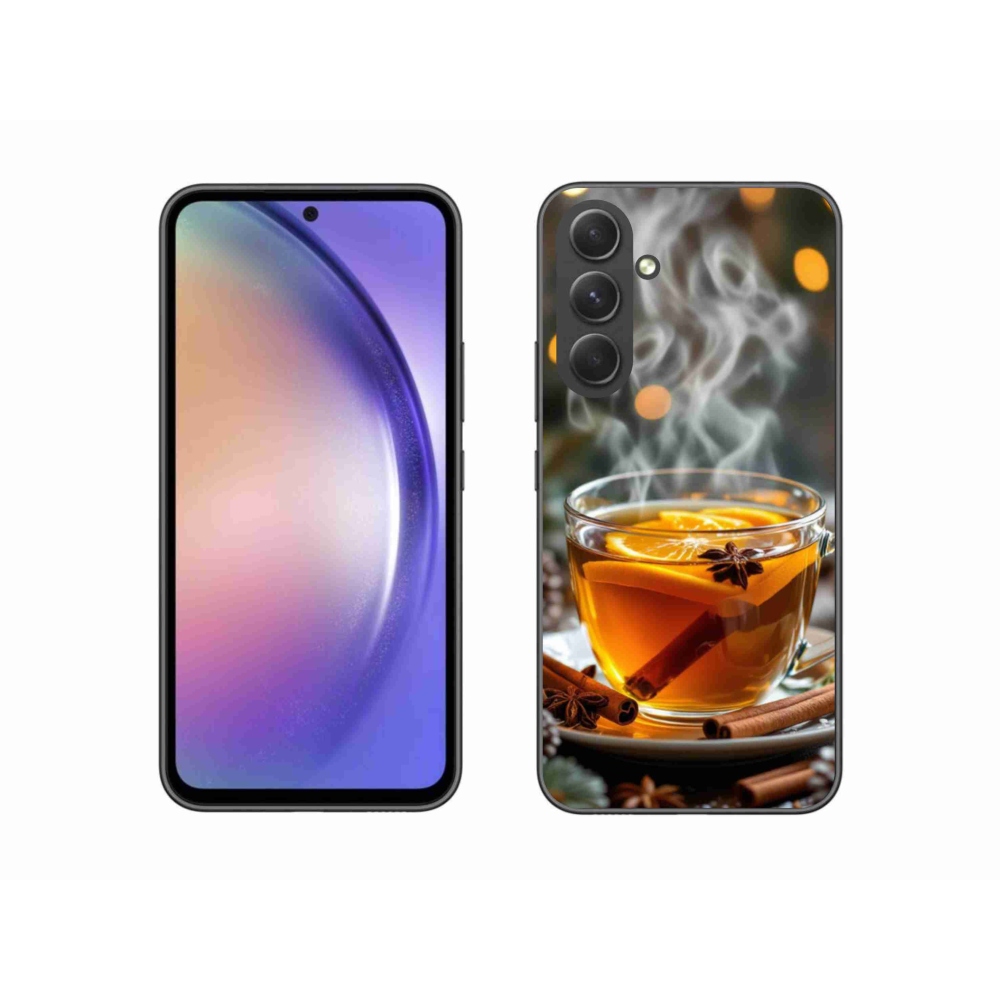 Gélový kryt mmCase na Samsung Galaxy A54 5G - vianočný punč