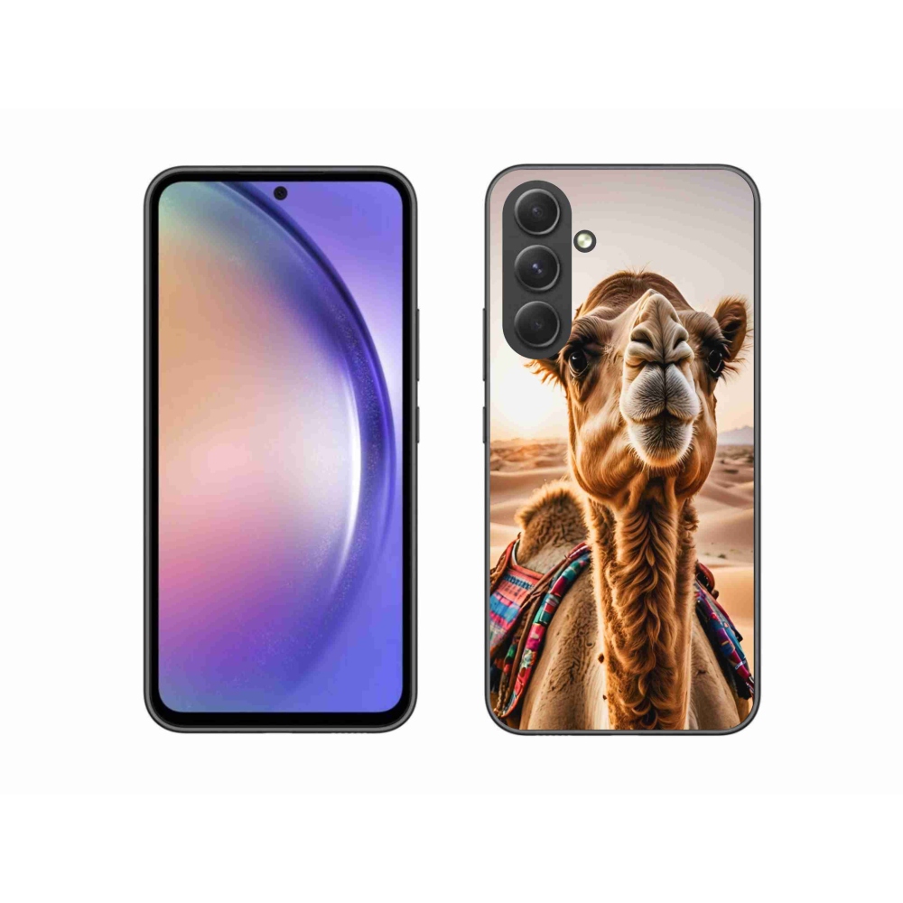 Gélový kryt mmCase na Samsung Galaxy A54 5G - ťava