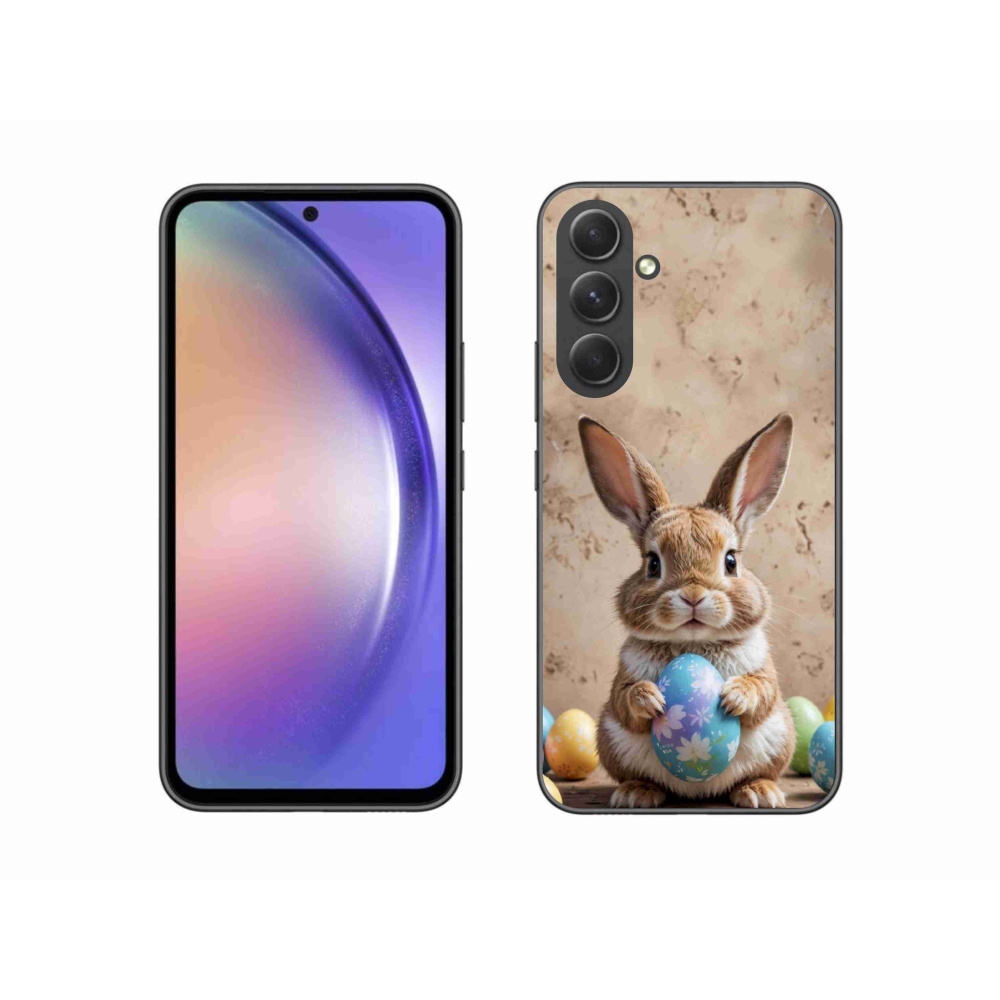 Gélový kryt mmCase na Samsung Galaxy A54 5G - veľkonočný zajačik