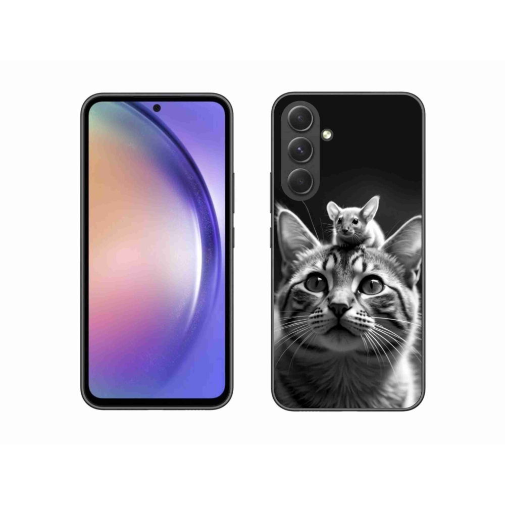 Gélový kryt mmCase na Samsung Galaxy A54 5G - zvieracie priateľstvo 2