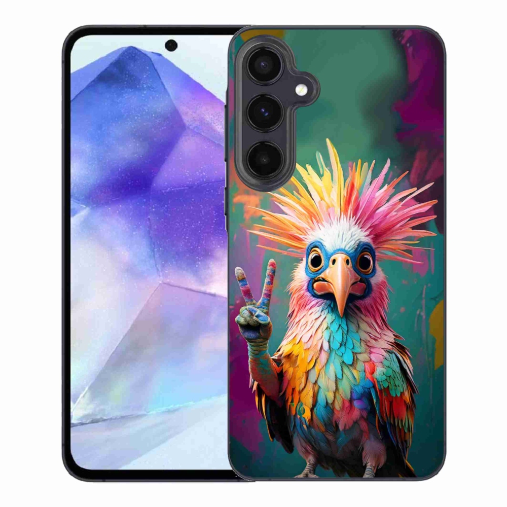 Gélový kryt mmCase na Samsung Galaxy A55 5G - farebný rebel