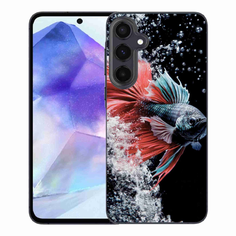 Gélový kryt mmCase na Samsung Galaxy A55 5G - bojovníčka pestrá