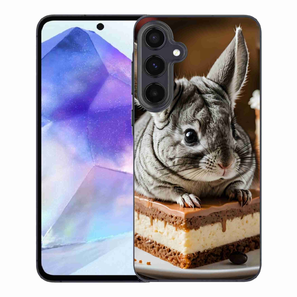 Gélový kryt mmCase na Samsung Galaxy A55 5G - činčila