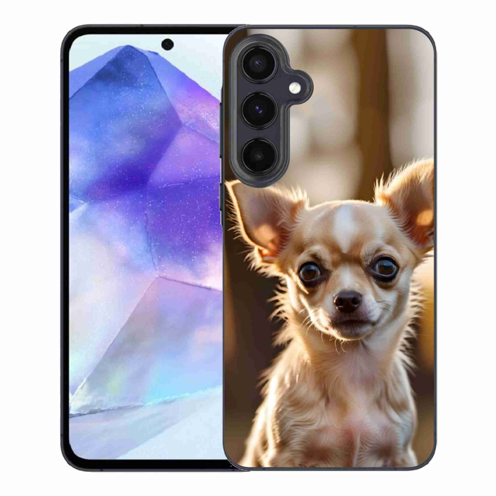 Gélový kryt mmCase na Samsung Galaxy A55 5G - čivava 6