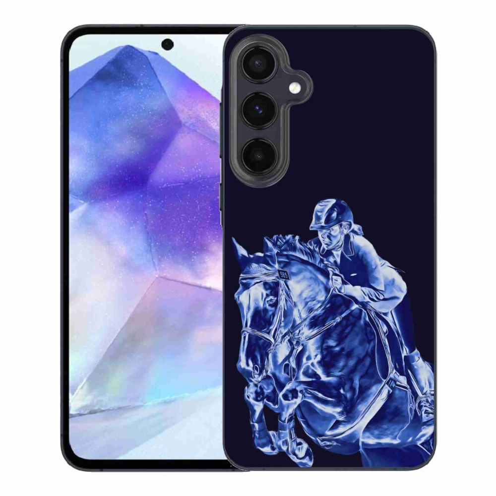 Gélový kryt mmCase na Samsung Galaxy A55 5G - dostihový kôň