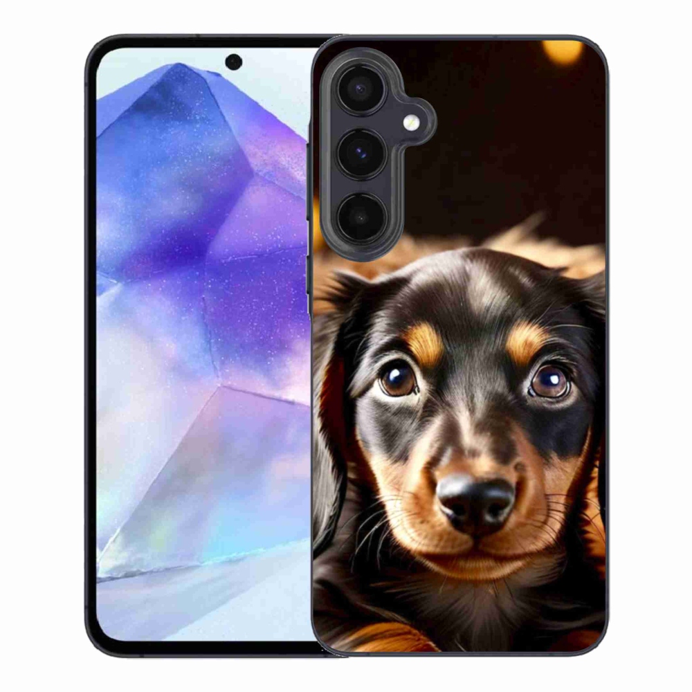 Gélový kryt mmCase na Samsung Galaxy A55 5G - jazvečík