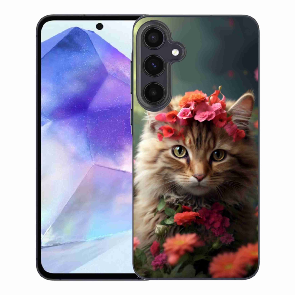 Gélový kryt mmCase na Samsung Galaxy A55 5G - mačacie princezná
