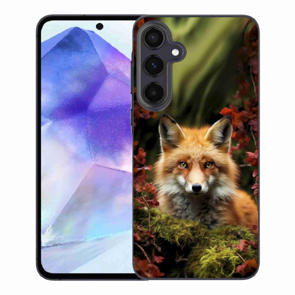 Gélový kryt mmCase na Samsung Galaxy A55 5G - líška v lese