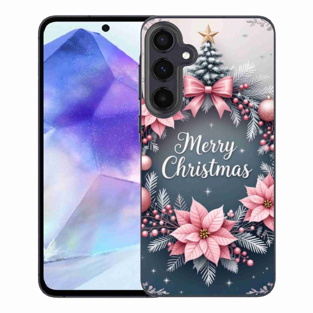 Gélový kryt mmCase na Samsung Galaxy A55 5G - merry christmas