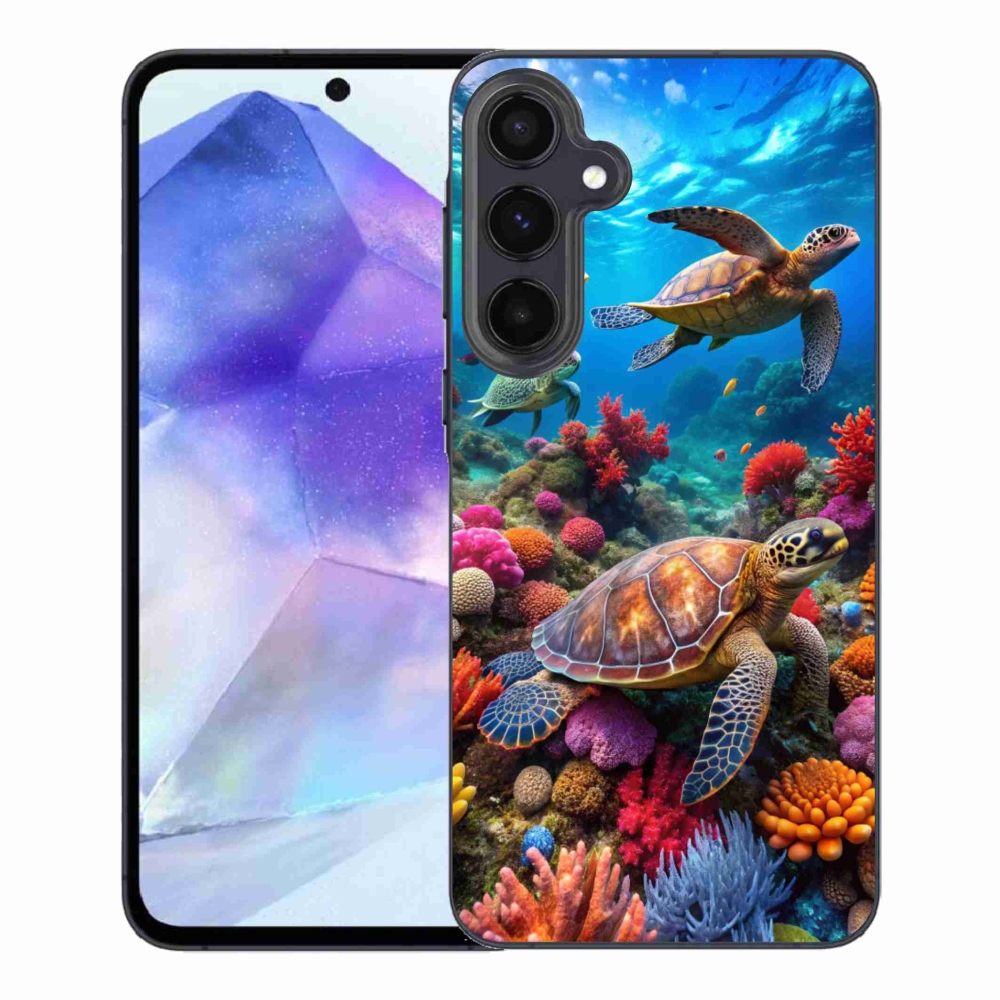 Gélový kryt mmCase na Samsung Galaxy A55 5G - morský svet 2