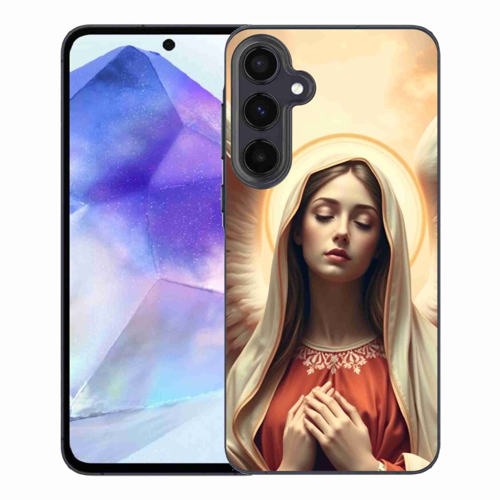 Gélový kryt mmCase na Samsung Galaxy A55 5G - náboženský motív