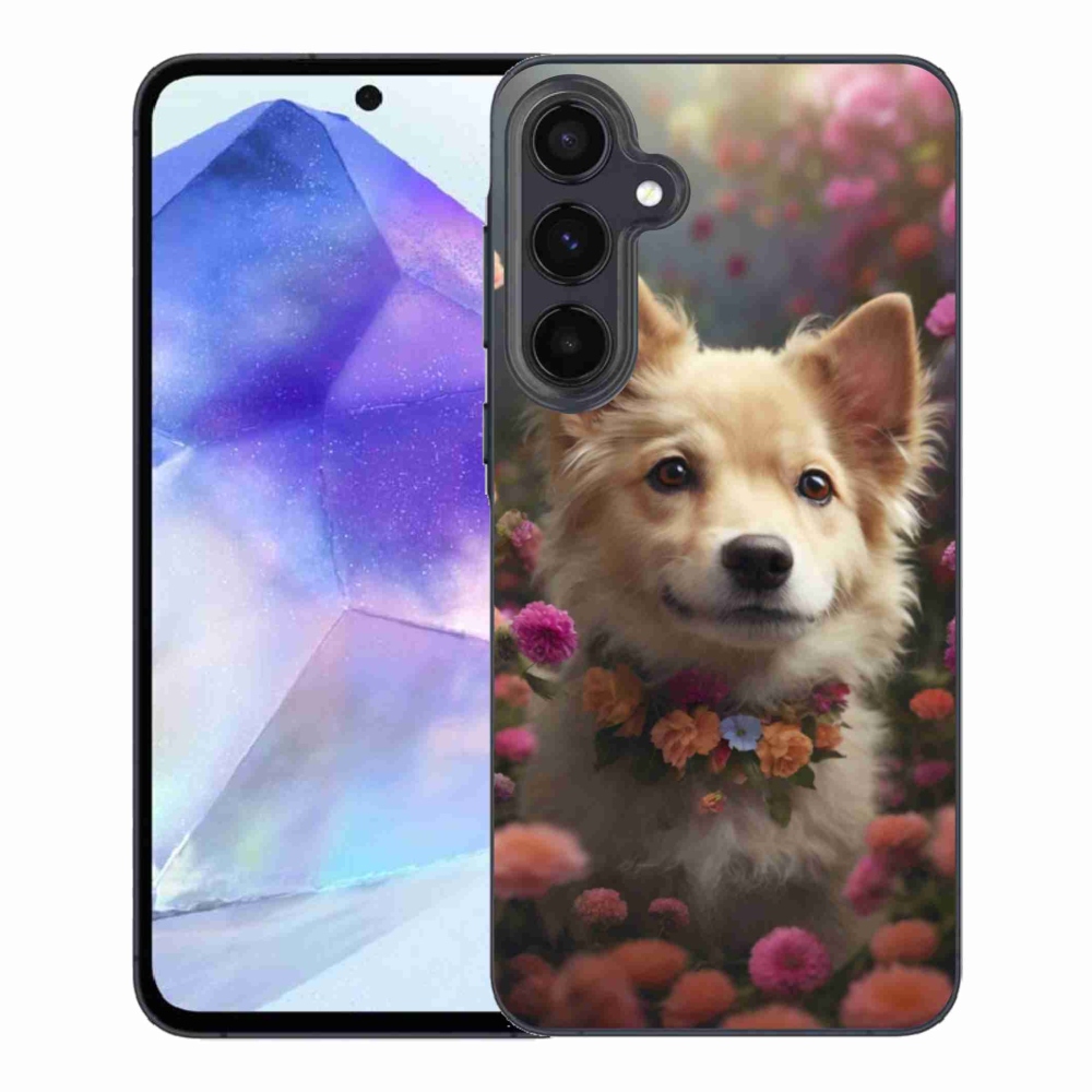 Gélový kryt mmCase na Samsung Galaxy A55 5G - nemecký špic