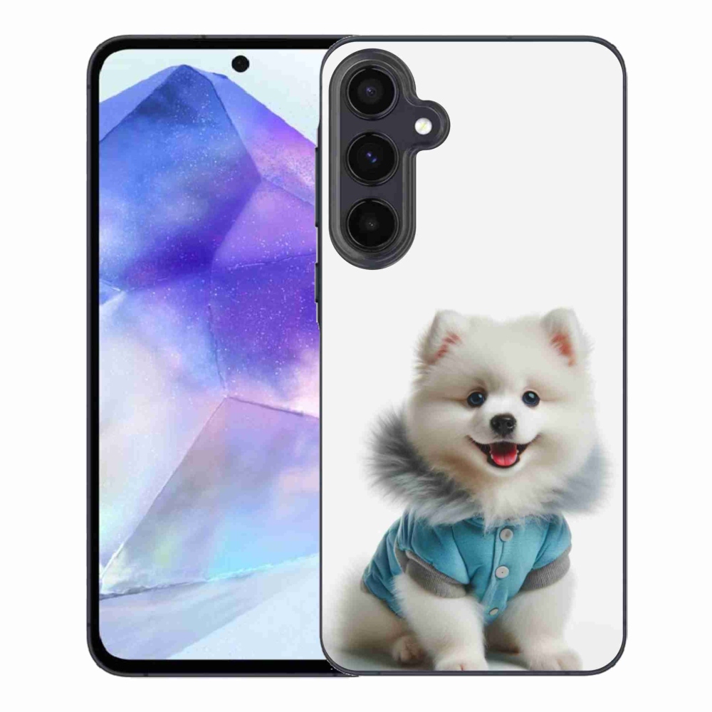 Gélový kryt mmCase na Samsung Galaxy A55 5G - pomeranian