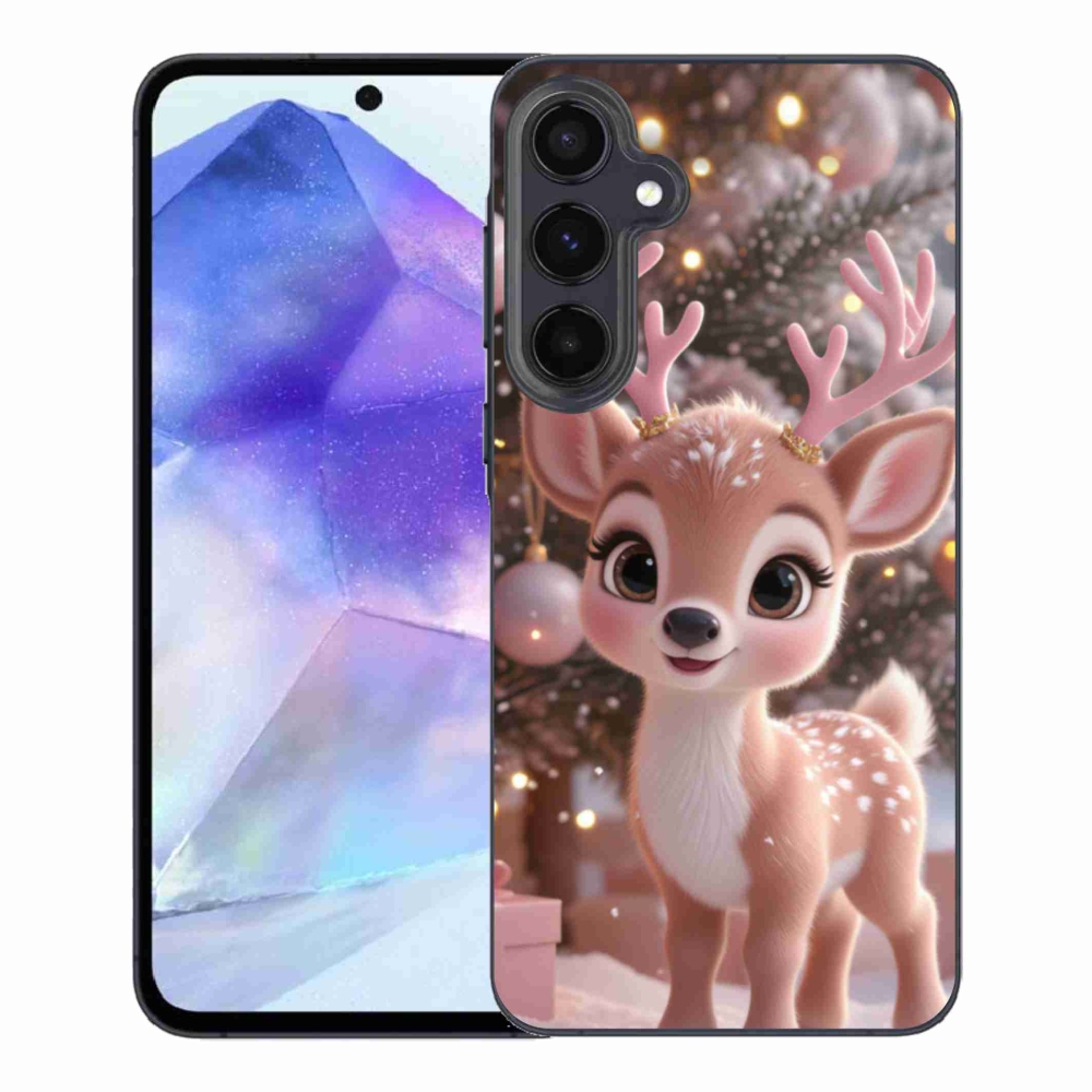 Gélový kryt mmCase na Samsung Galaxy A55 5G - roztomilý sob