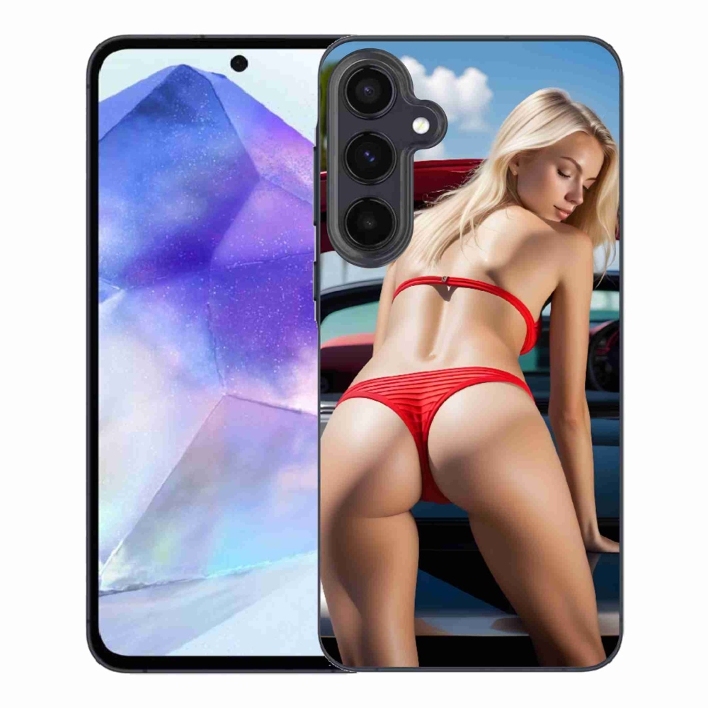 Gélový kryt mmCase Samsung Galaxy A55 5G - sexy žena 2