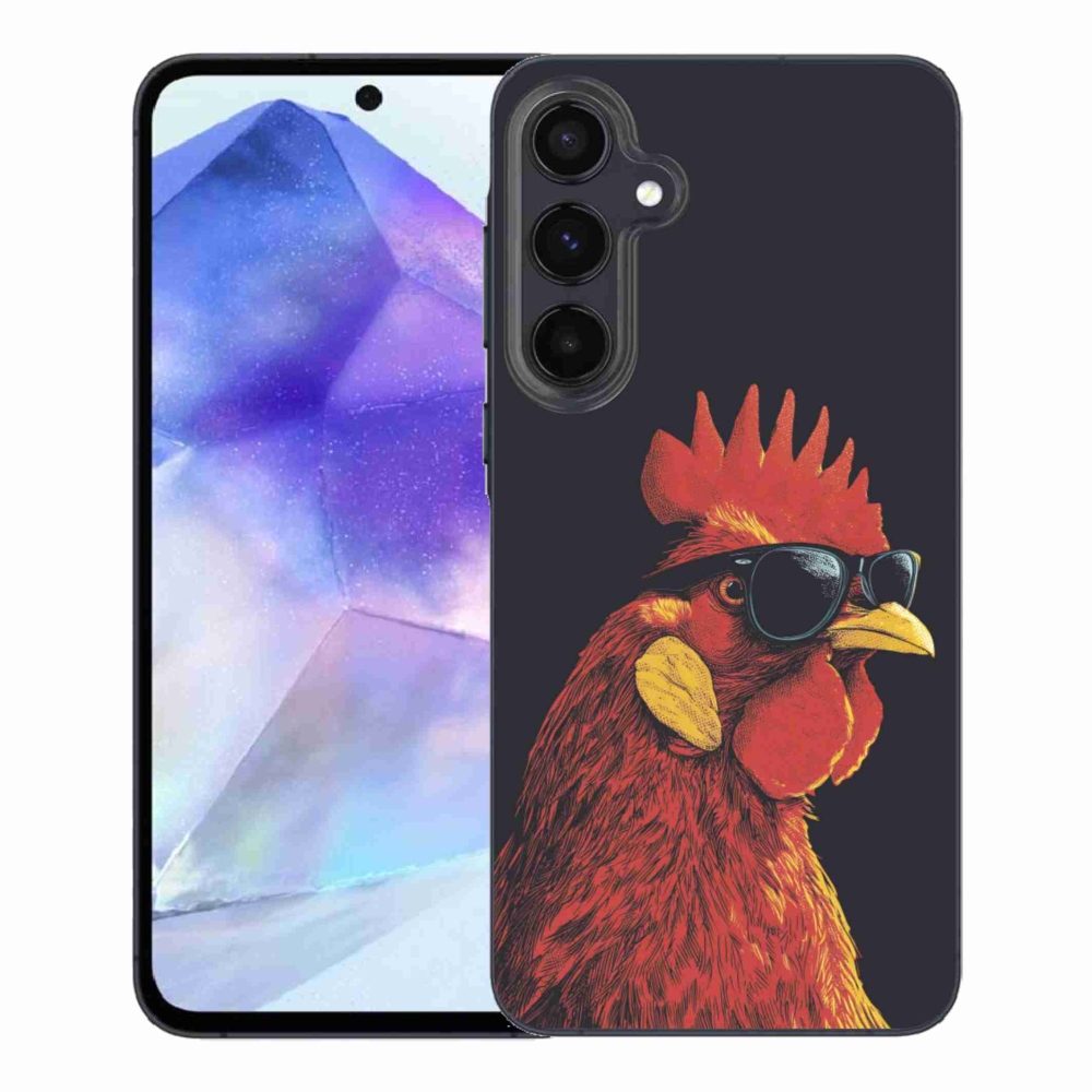 Gélový kryt mmCase na Samsung Galaxy A55 5G - štýlový kohút