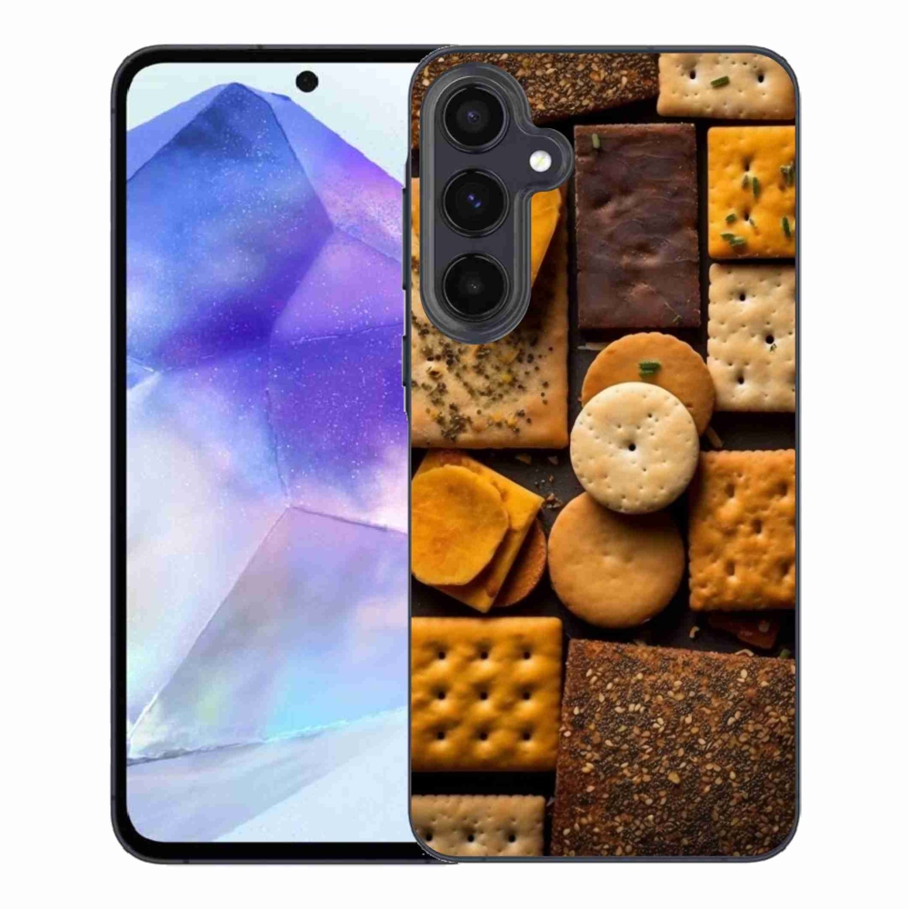 Gélový kryt mmCase na Samsung Galaxy A55 5G - sušienky