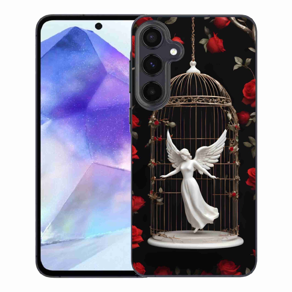 Gélový kryt mmCase na Samsung Galaxy A55 5G - uväznený anjel