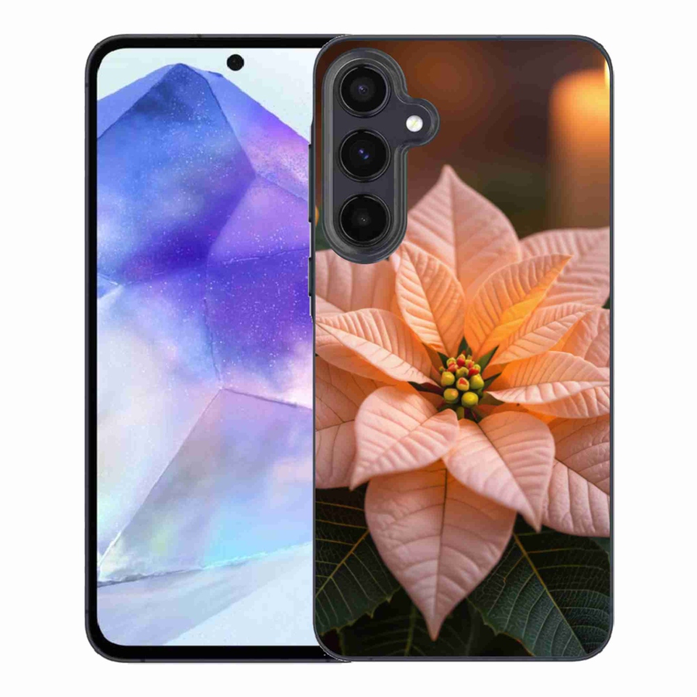 Gélový kryt mmCase na Samsung Galaxy A55 5G - vianočná hviezda