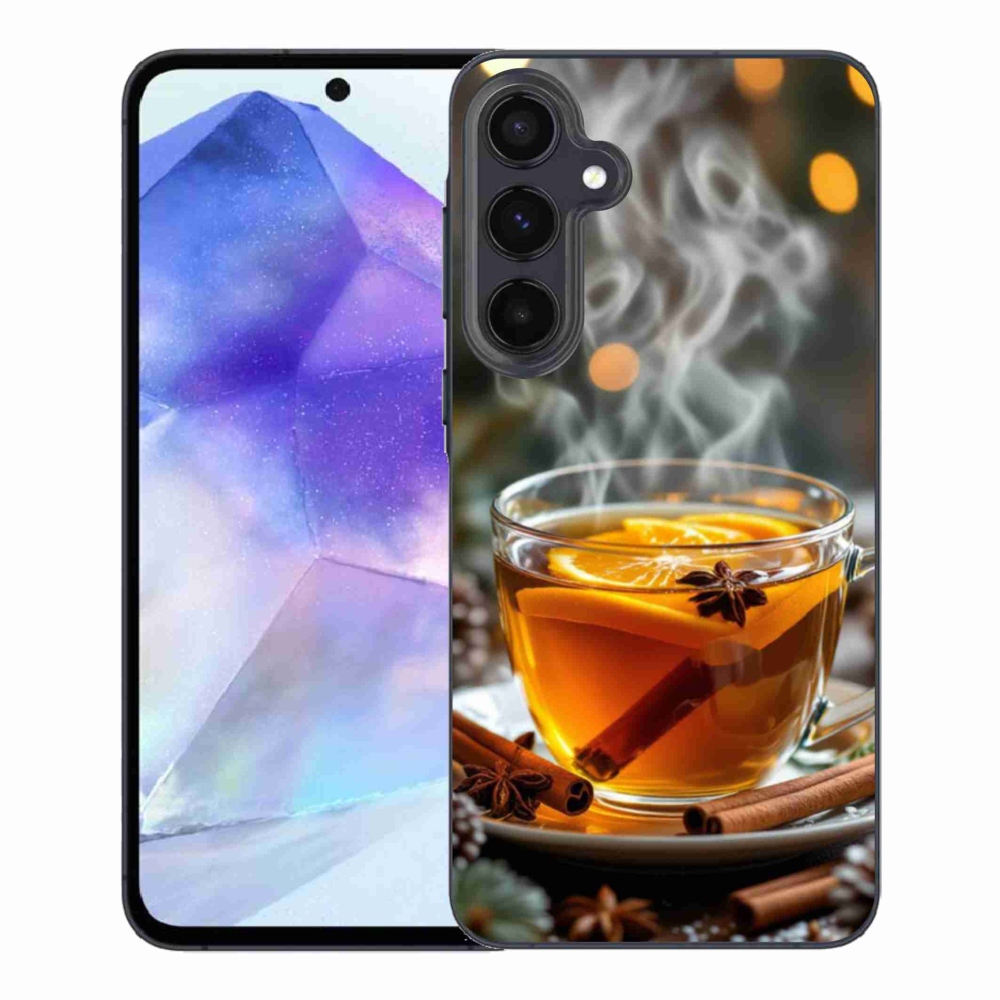 Gélový kryt mmCase na Samsung Galaxy A55 5G - vianočný punč