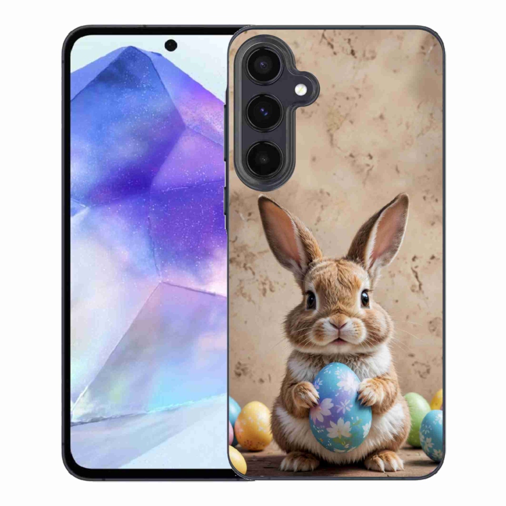 Gélový kryt mmCase na Samsung Galaxy A55 5G - veľkonočný zajačik