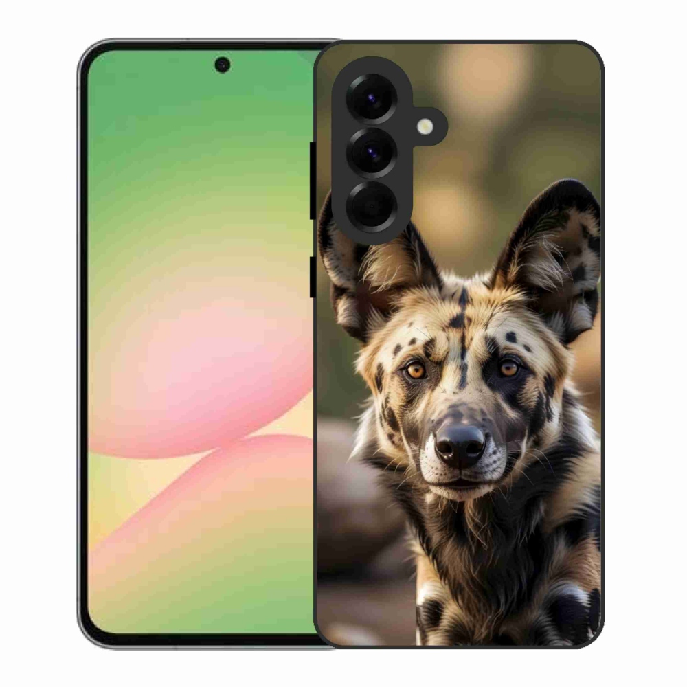 Gélový kryt mmCase Samsung Galaxy A56 5G - africký divoký pes