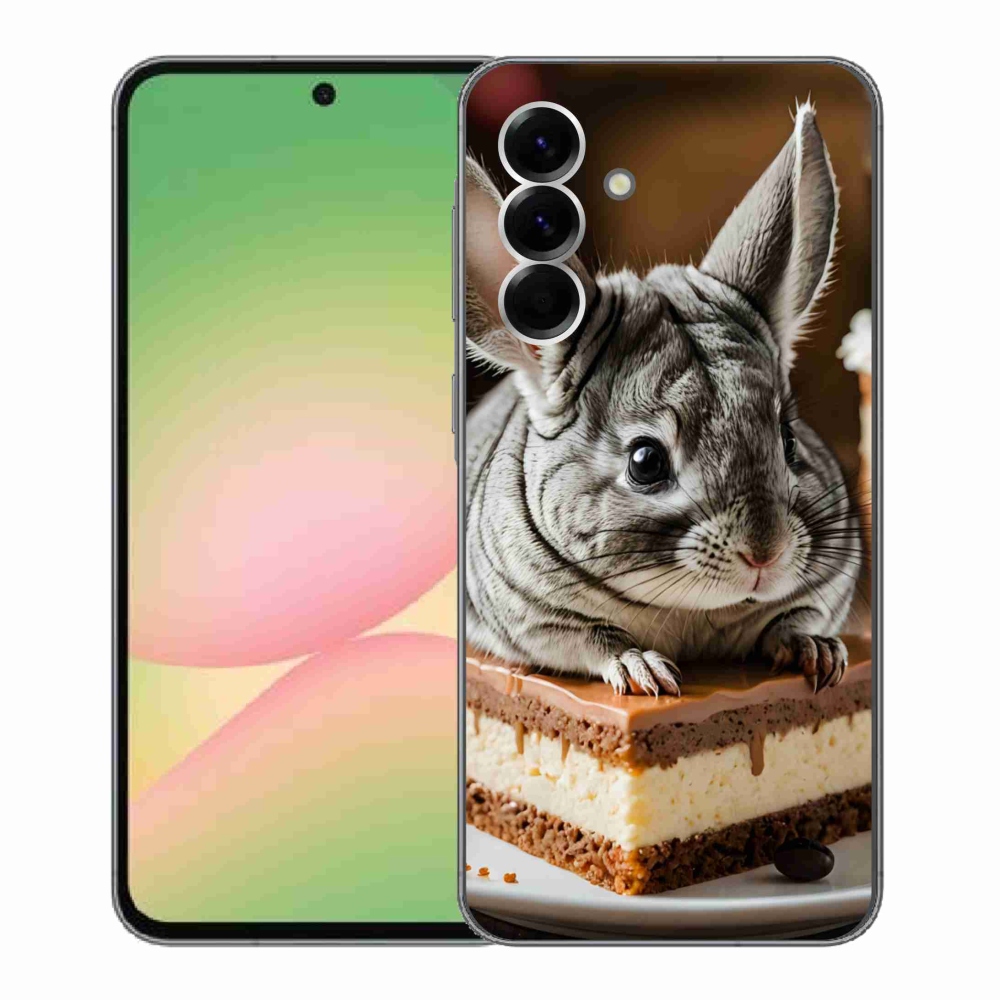 Gélový kryt mmCase na Samsung Galaxy A56 5G - činčila