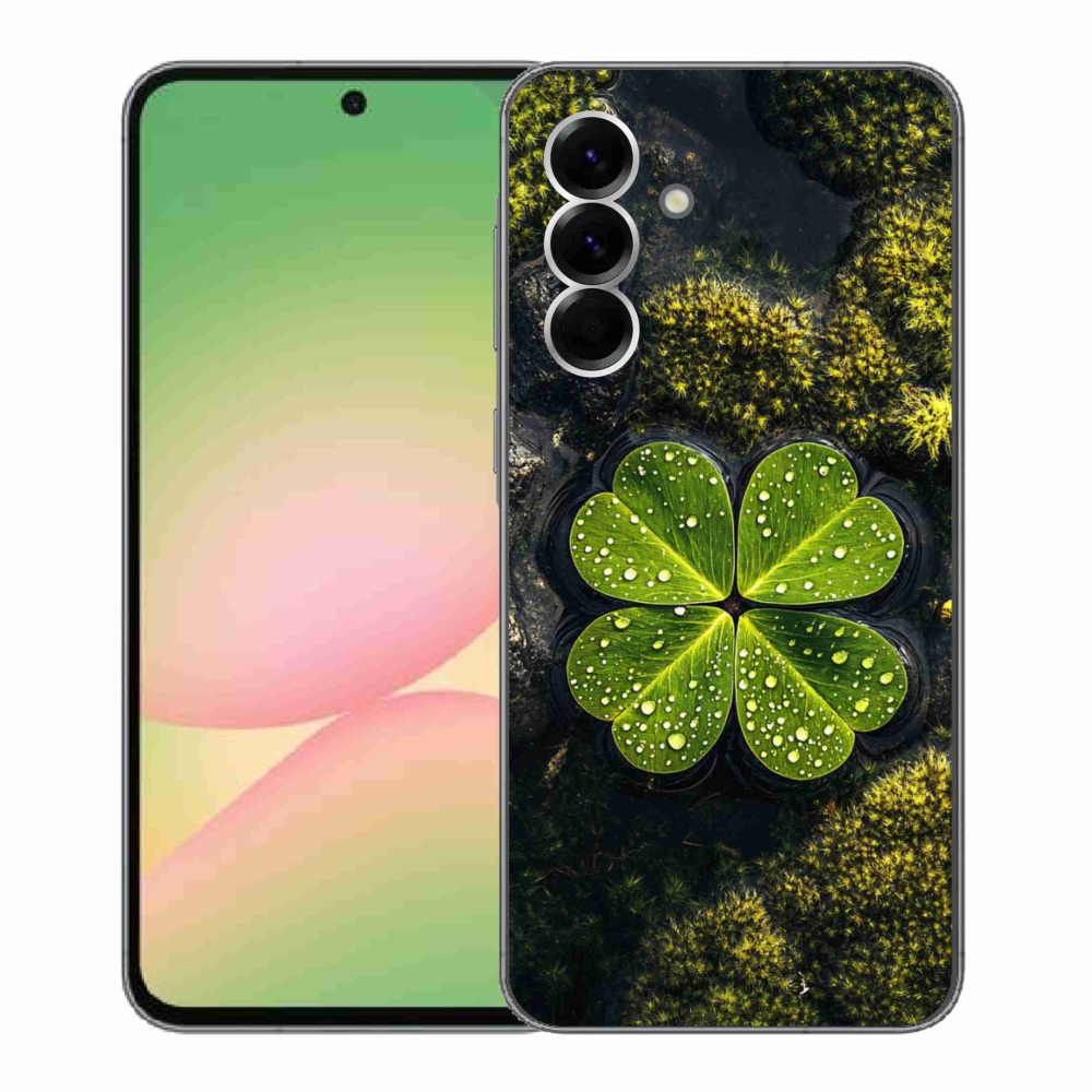 Gélový kryt mmCase na Samsung Galaxy A56 5G - štvorlístok