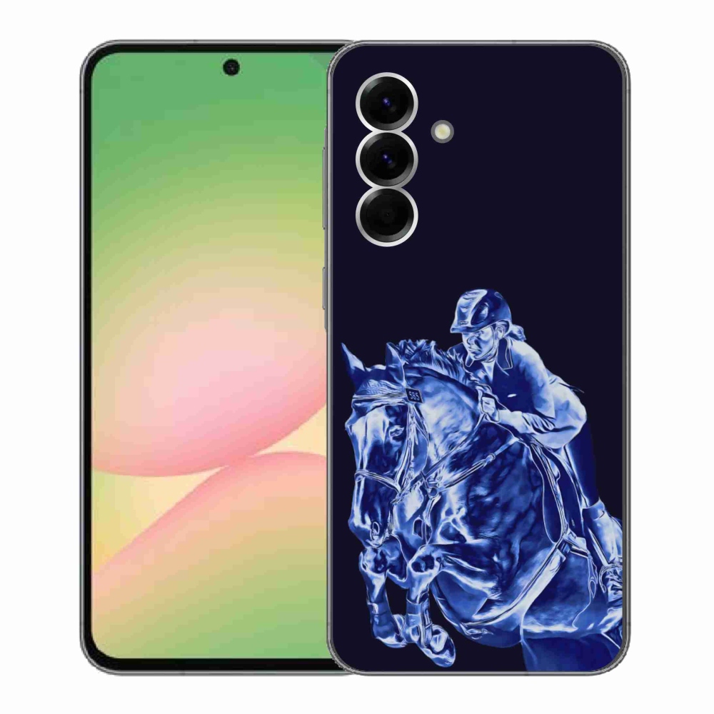 Gélový kryt mmCase na Samsung Galaxy A56 5G - dostihový kôň