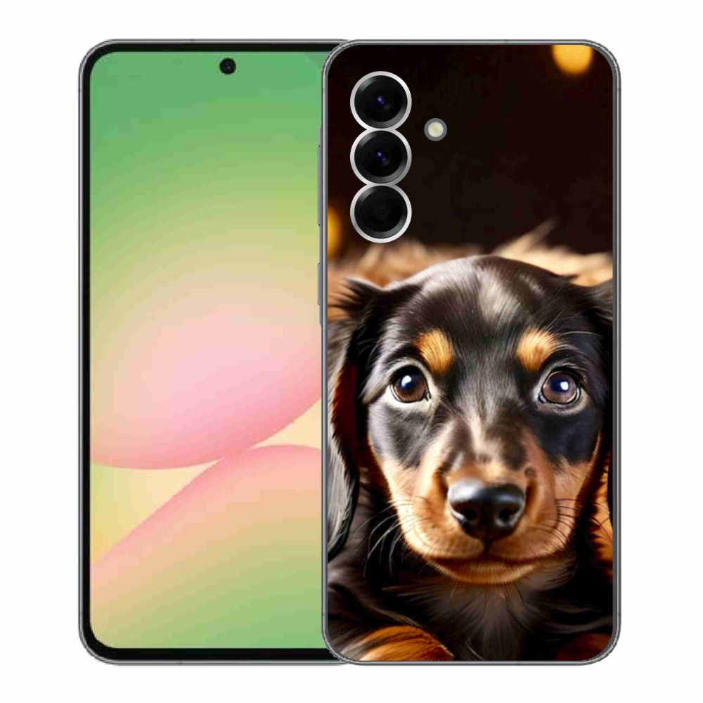 Gélový kryt mmCase na Samsung Galaxy A56 5G - jazvečík