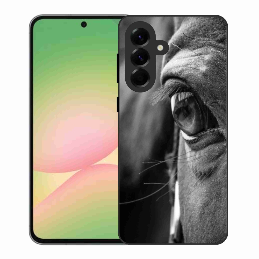 Gélový kryt mmCase na Samsung Galaxy A56 5G - konský pohľad