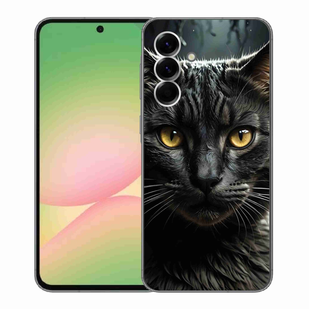 Gélový kryt mmCase na Samsung Galaxy A56 5G - mačacie pohľad 3